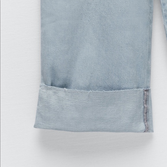 NWT ZARA DENIM JUMPSUIT - Picture 7 of 11